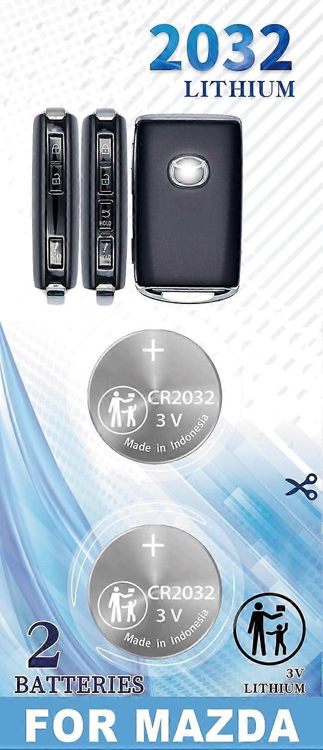 2025 Latest Model OEM Key Fob Battery Replacement for Mazda (2019-2024) 3 6 CX-5