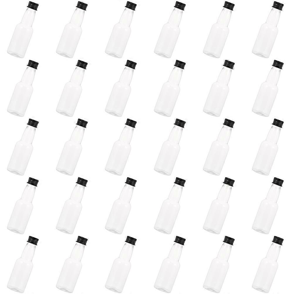 Plastic Condiment Bottles Reusable Beverage Bottle Kitchen Use 50ml 30Pcs