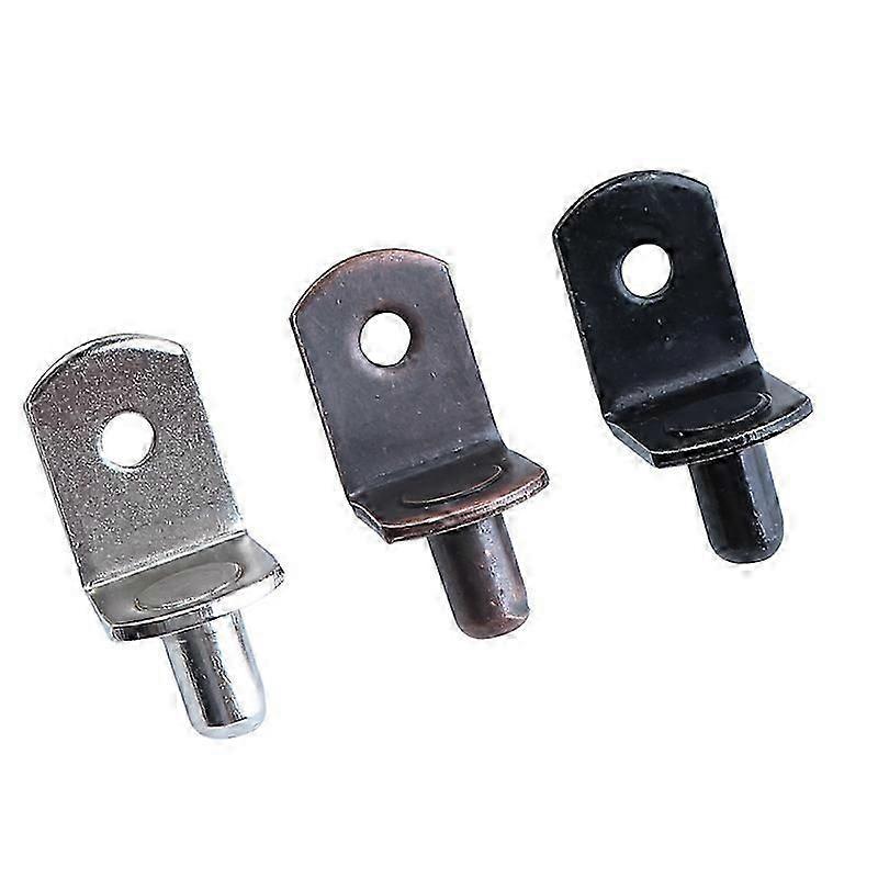 20 قطعة 6 مم الجرف دعم الوتد الجرف المعدني دعم دبوس الجرف المرابط أوتاد لأرفف خزانة المطبخ الفضة