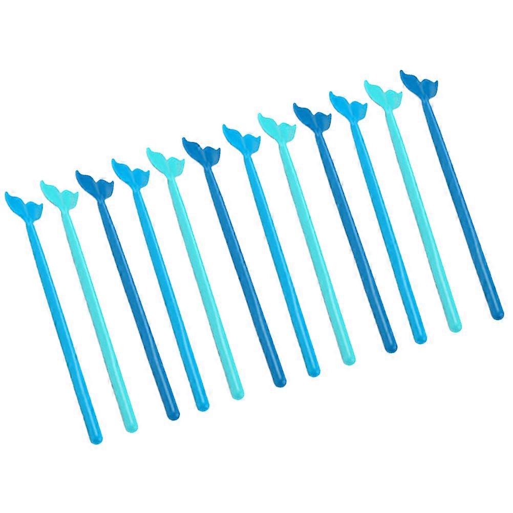 Whale Tail Stirring Sticks 12pcs for Coffee Use Perfect for Parties and Banquets
