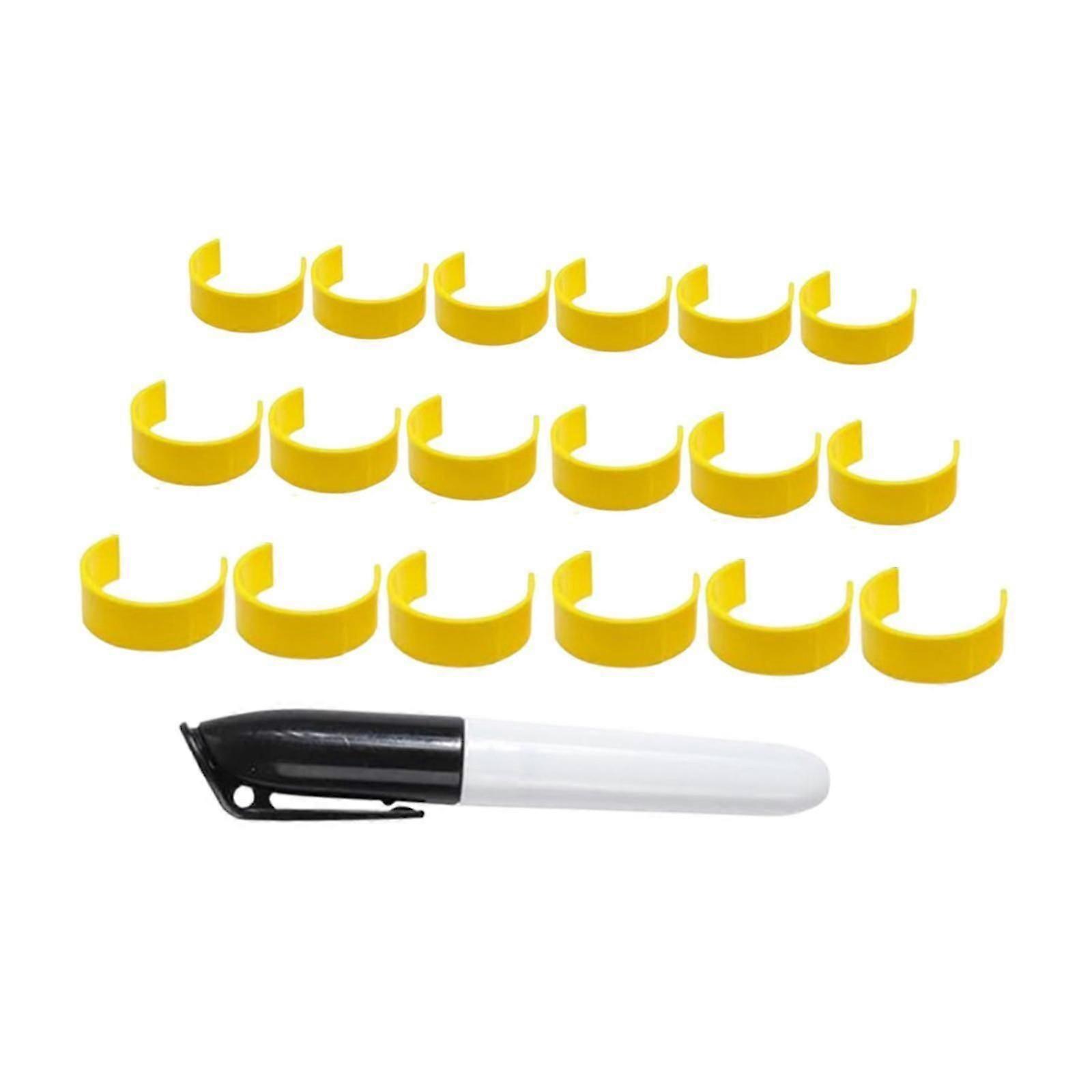 Clips for Round Bottles Portable Round Storage Box Clip for Travel and Daily Use 9pcs