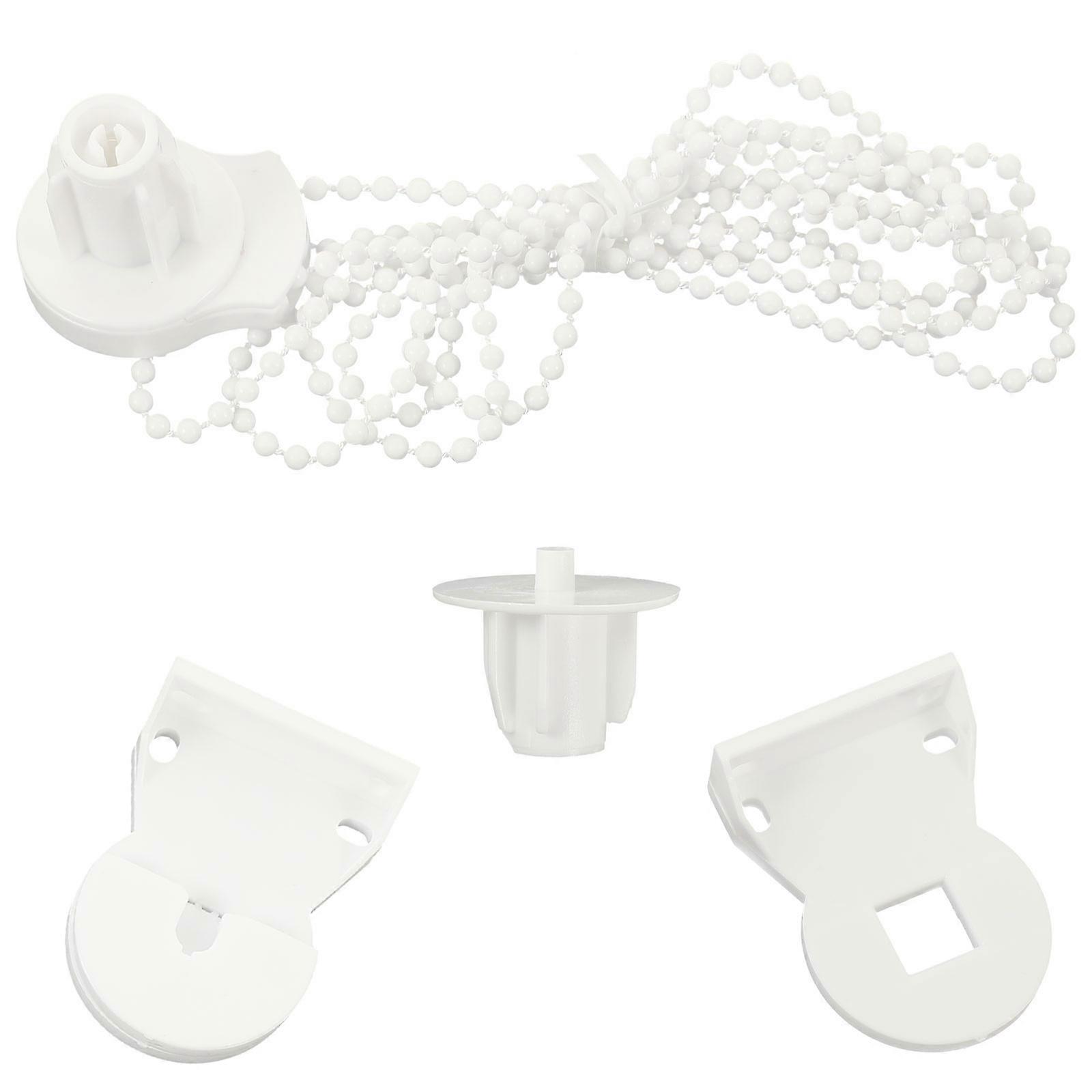Roller Blind Fittings for Roller Blind Spare Parts Chain Connector for Blinds 5.5X4X1.7CM White Practical Design 2 Sets