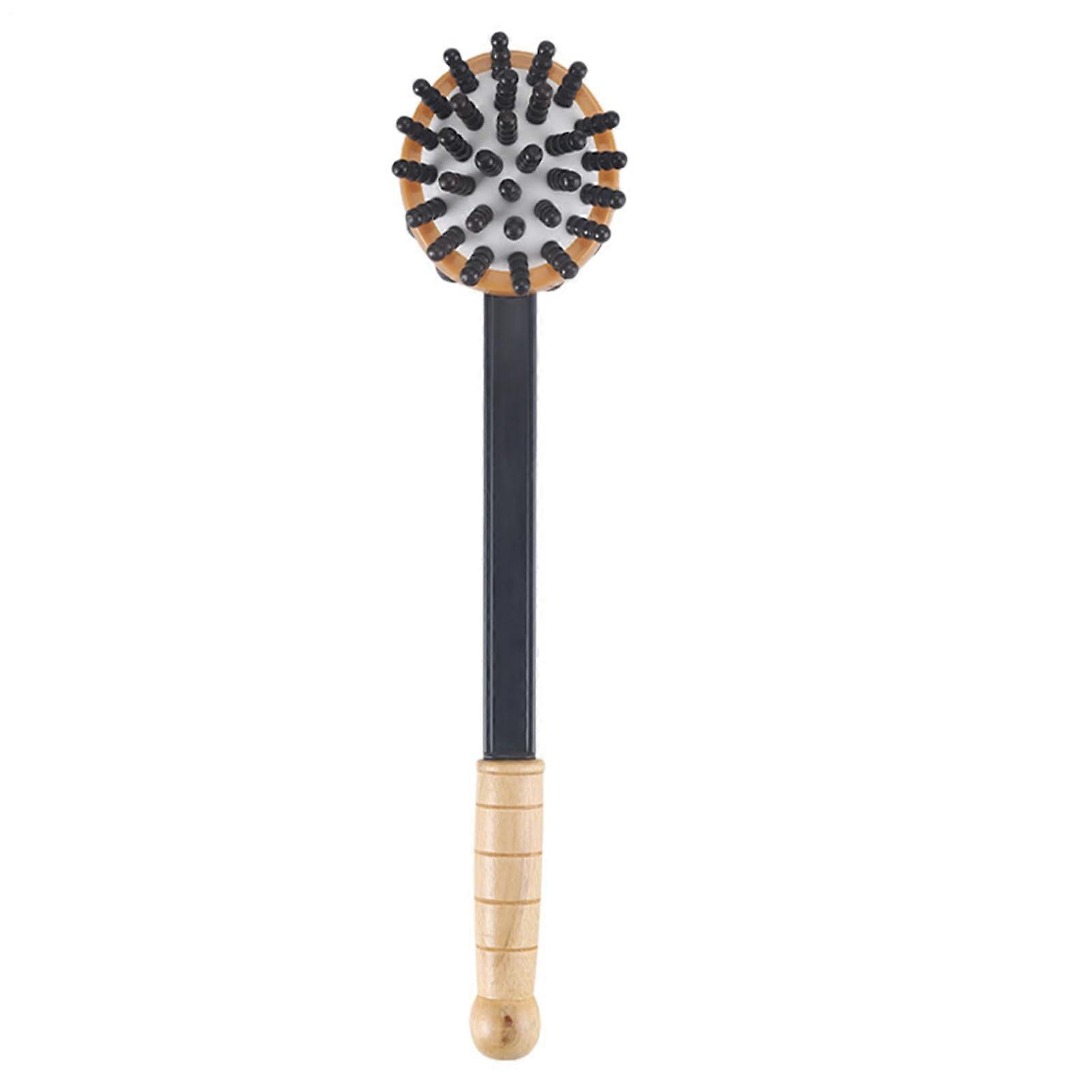 Manual Back Massagers with Long Handle, Double-Sided Percussion Tool for Deep Tissue Relief, Ideal for Home and Workplace Use, 15.75 Inches