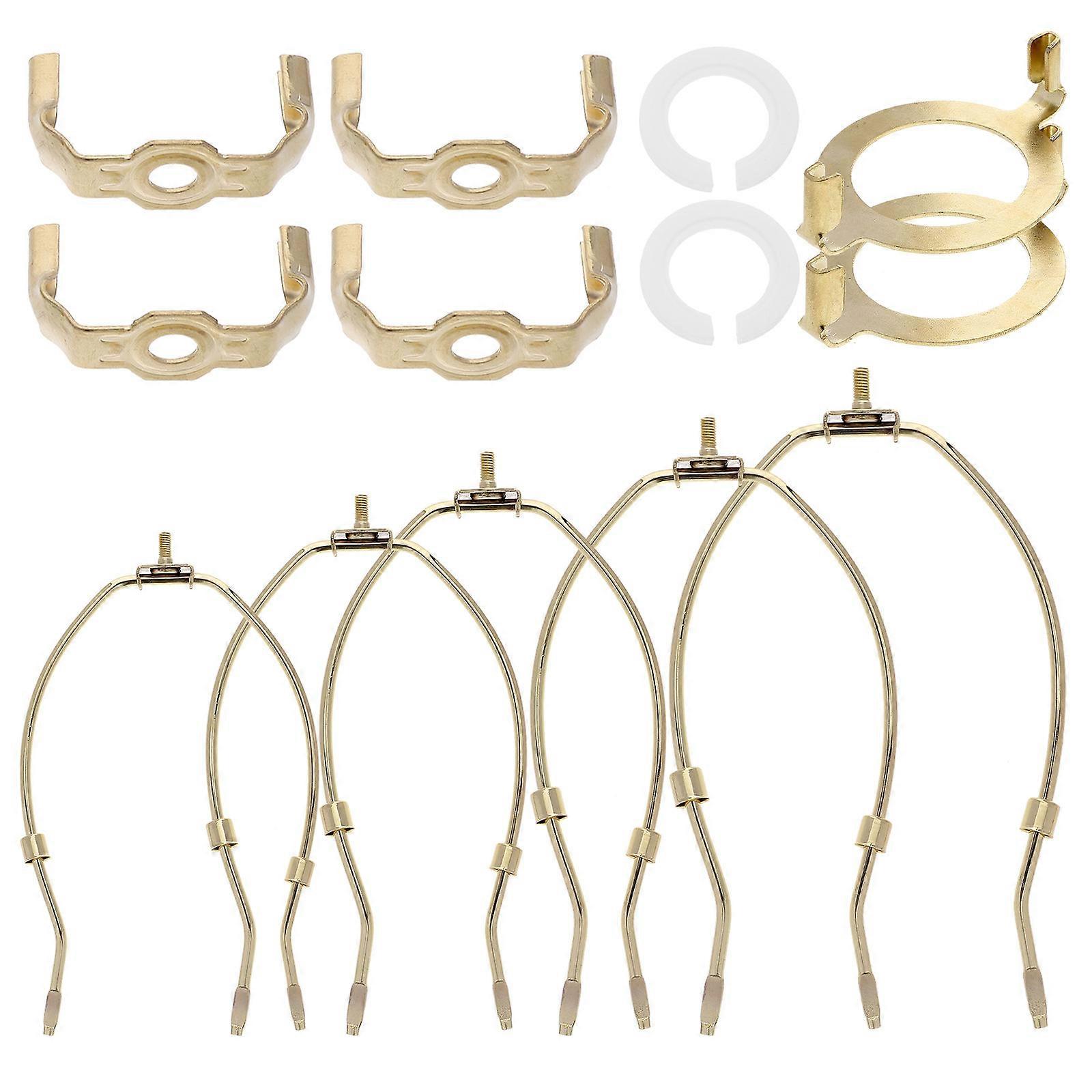 1 Set of Lasting Iron Lamp Harp Replacement Universal Lamp Shade Harp Sturdy Lampshade Horn