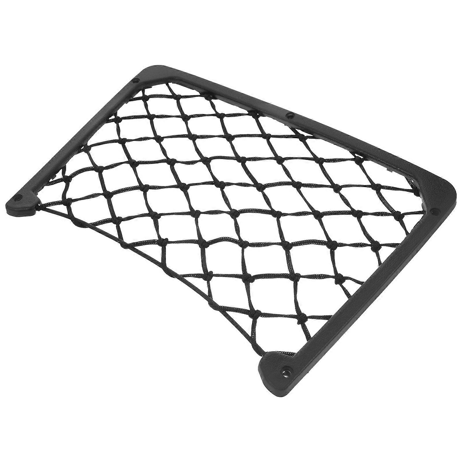 Automotive Cargo Nets Car Box Organizer Trunk Stretchy Mesh Abs Plastic 12.2x8.5in 1Pack