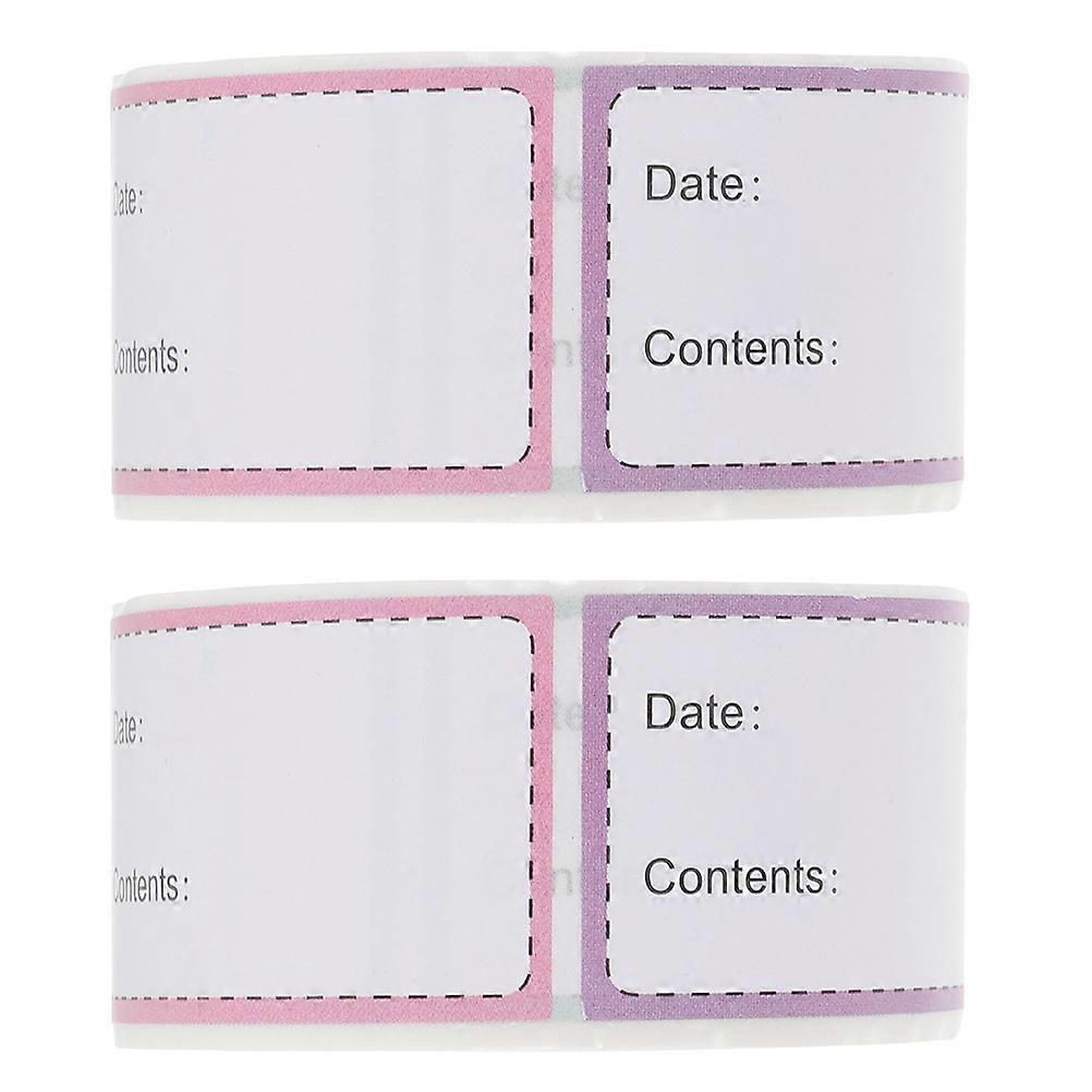 Canning Jar Labels Small Labels To Write On Removable Freezer Labels For Kitchen Organization Waterproof 2 Rolls