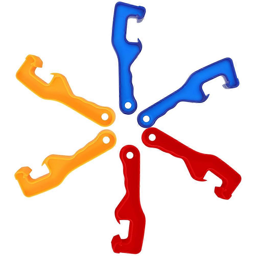 Can Lid Remover Tool Easy Open Bucket Tool Professionals Home Improvement Durable Plastic 6Pcs