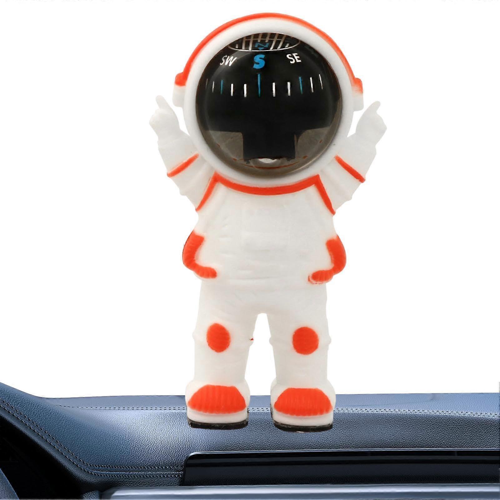Astronaut Guide Compass for Car - Automotive Ball Dashboard Mount Compass for Truck and Vehicle Navigation