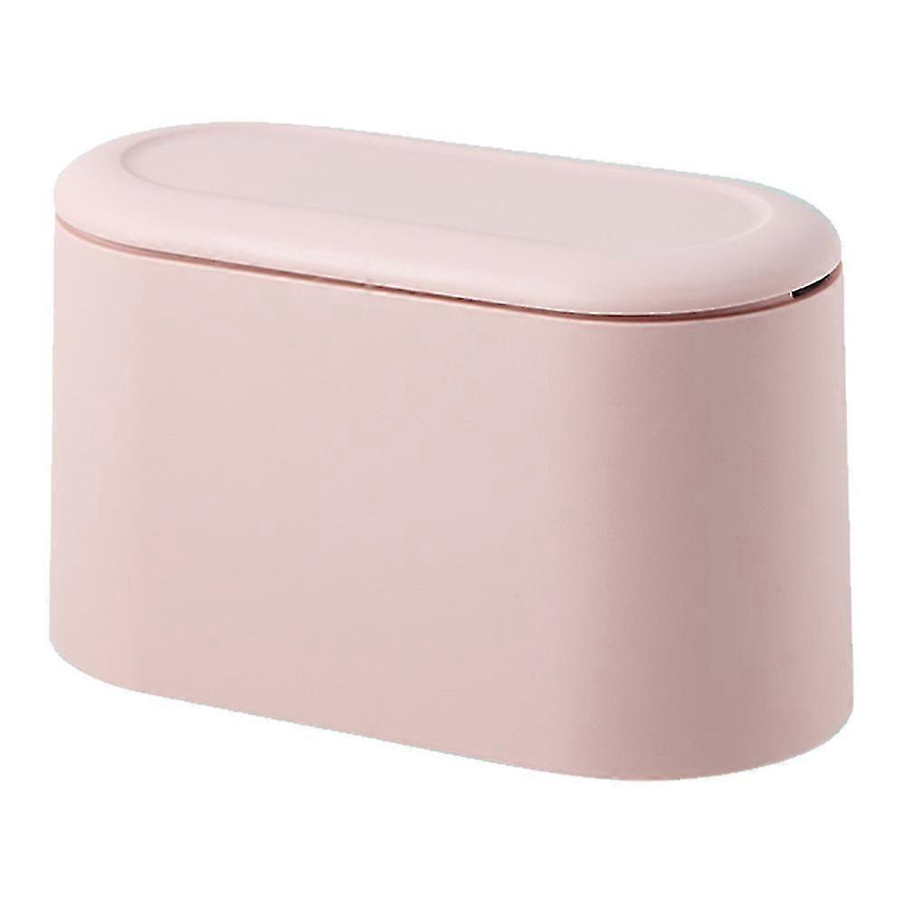 Mini Trash Can with Lid - Removable Small Garbage Can, Tiny Plastic Trash Bin