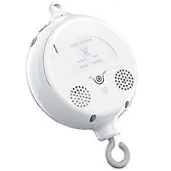 Crib Mobile Motor Baby Music Box Spin With 3 Modes Volume Adjustable 12 Lullabies Auto-off After