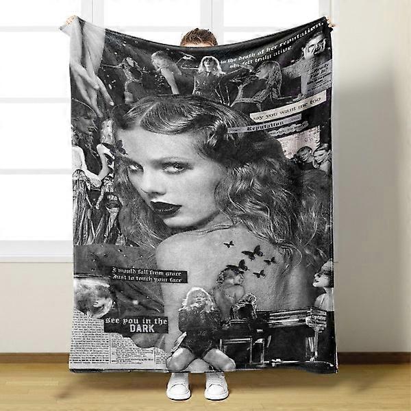 Taylor Swift Eras Tour high-resolution soft warm fluffy fleece blanket for bedroom, sofa, party decoration gift