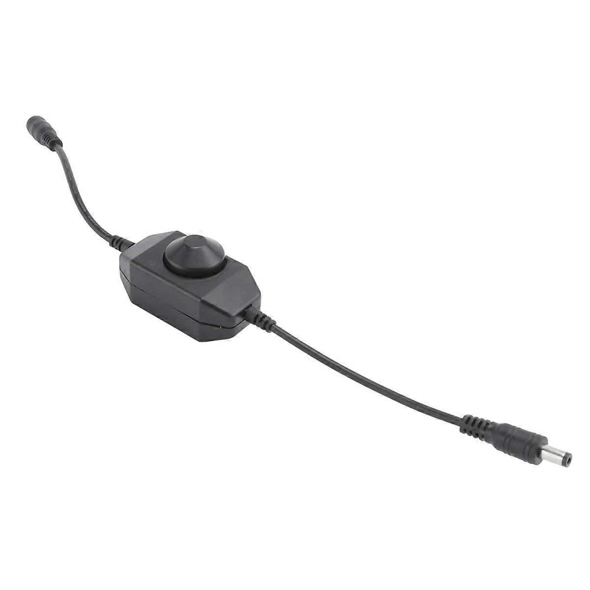 12V / 24V 6A LED Dimmer Controller Adjust brightness for easy Color Clear, Black