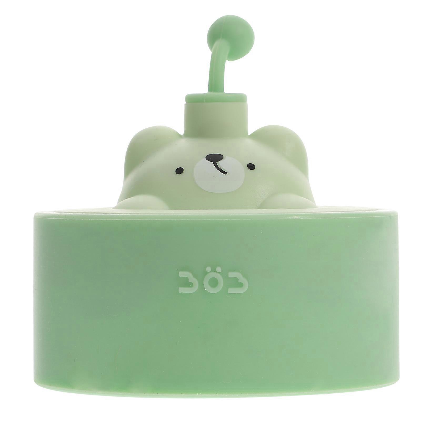 Ice Trays Shapes Ice Cube Maker Bear Style Home Use Drinking Beverages Easy to Clean 3×3×3.3in Leak-free 1Pcs
