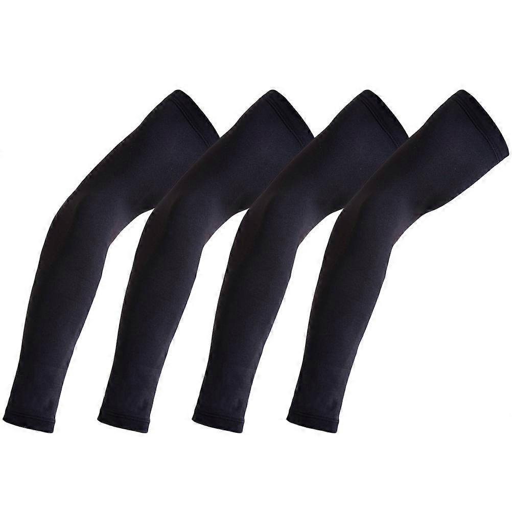 2 Pairs Cooling Arm Sleeves for Summer Sports and Outdoor Use