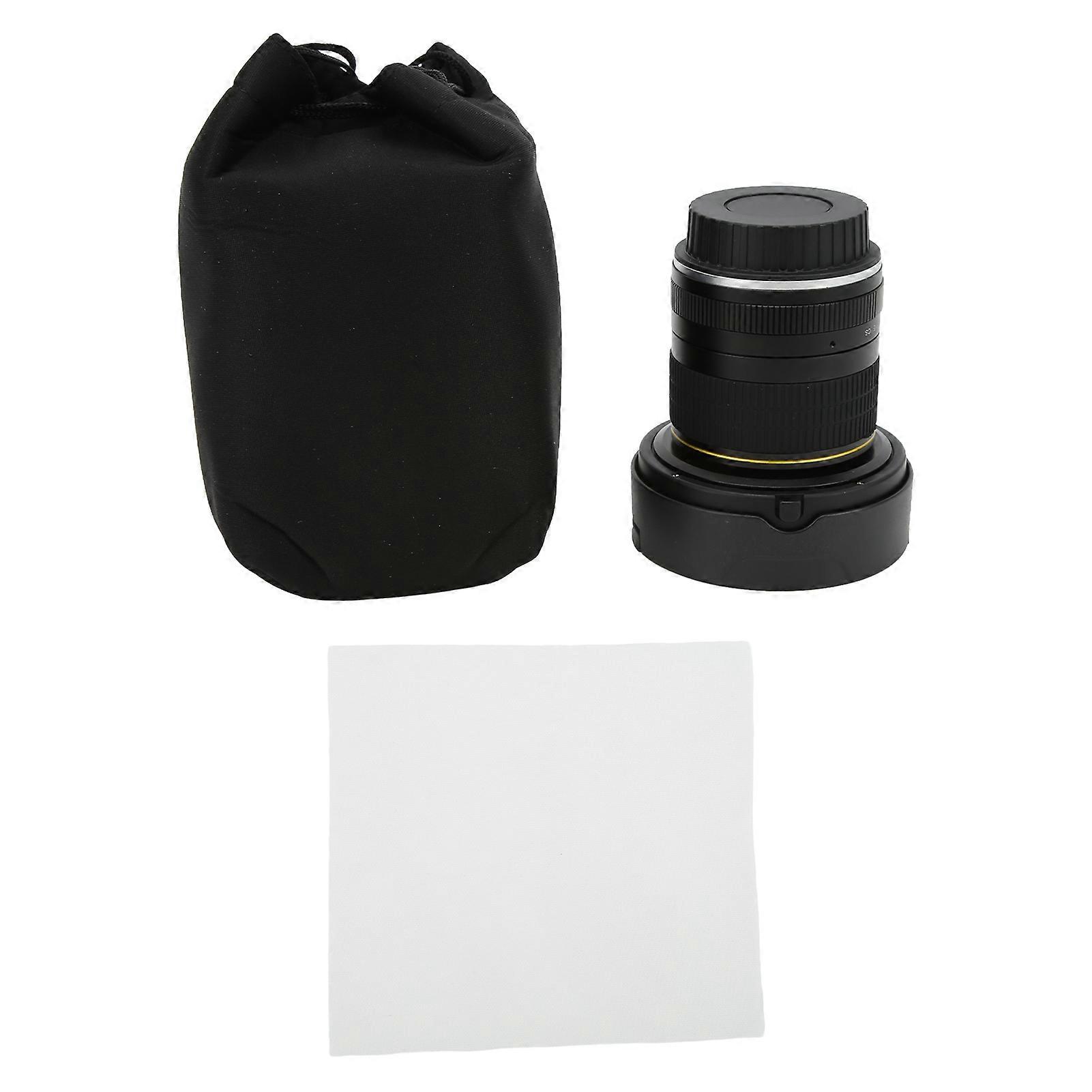 Lightdow 8mm F/3.0 Aspherical Camera Lens Ultra Wide Fisheye Lens for EFS Mount 60D 77D