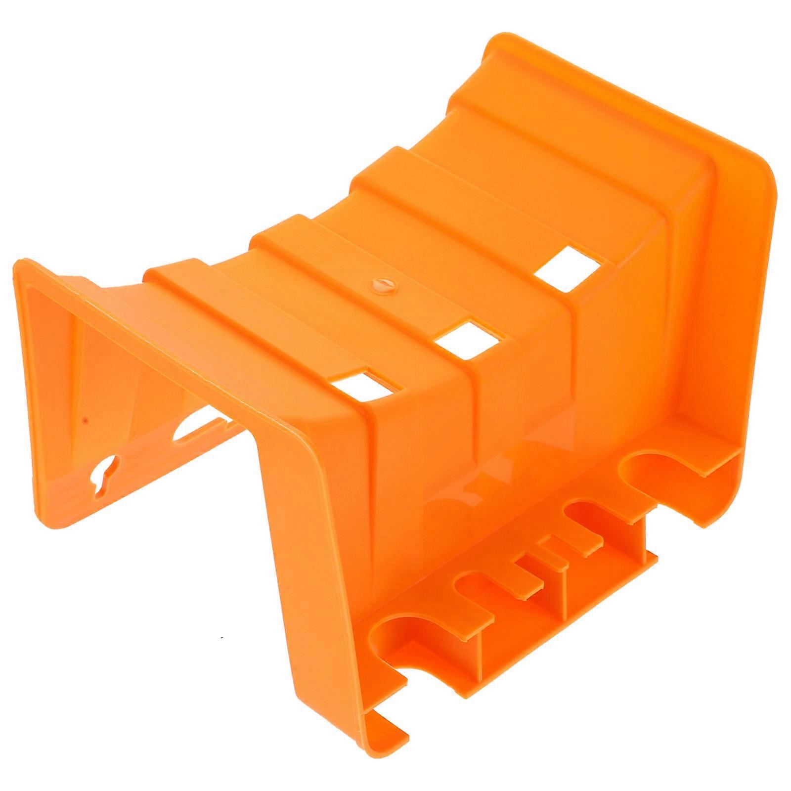 Orange Plastic Water Pipe Storage Rack for Home Decorate and Organize 1 Piece