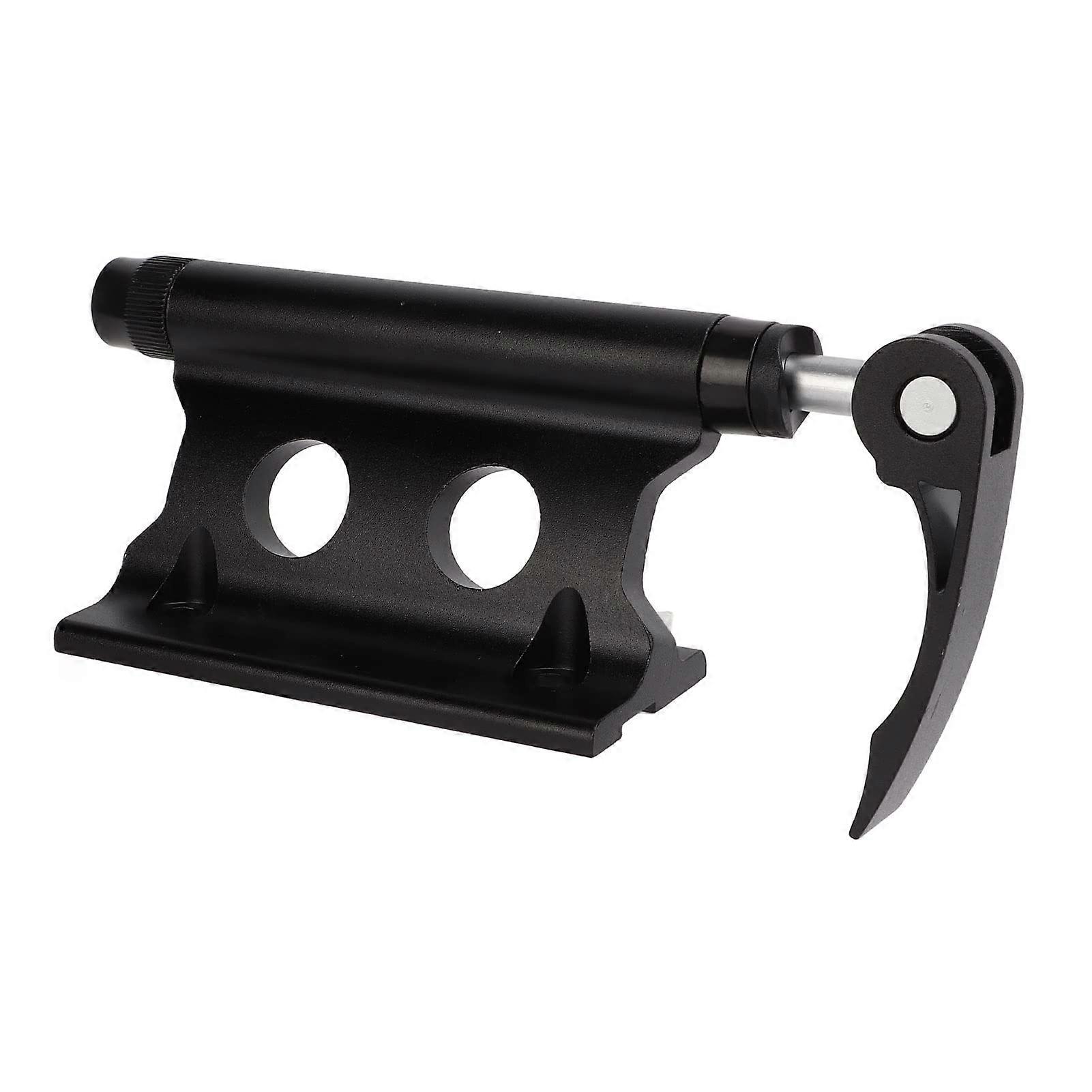 Bicycle Shelf Aluminium Alloy Fork Mount, Bicycle Mount for Car Roof with Quick Release SUV Bicycle Holder with Rear Wheel Cushion and Tools