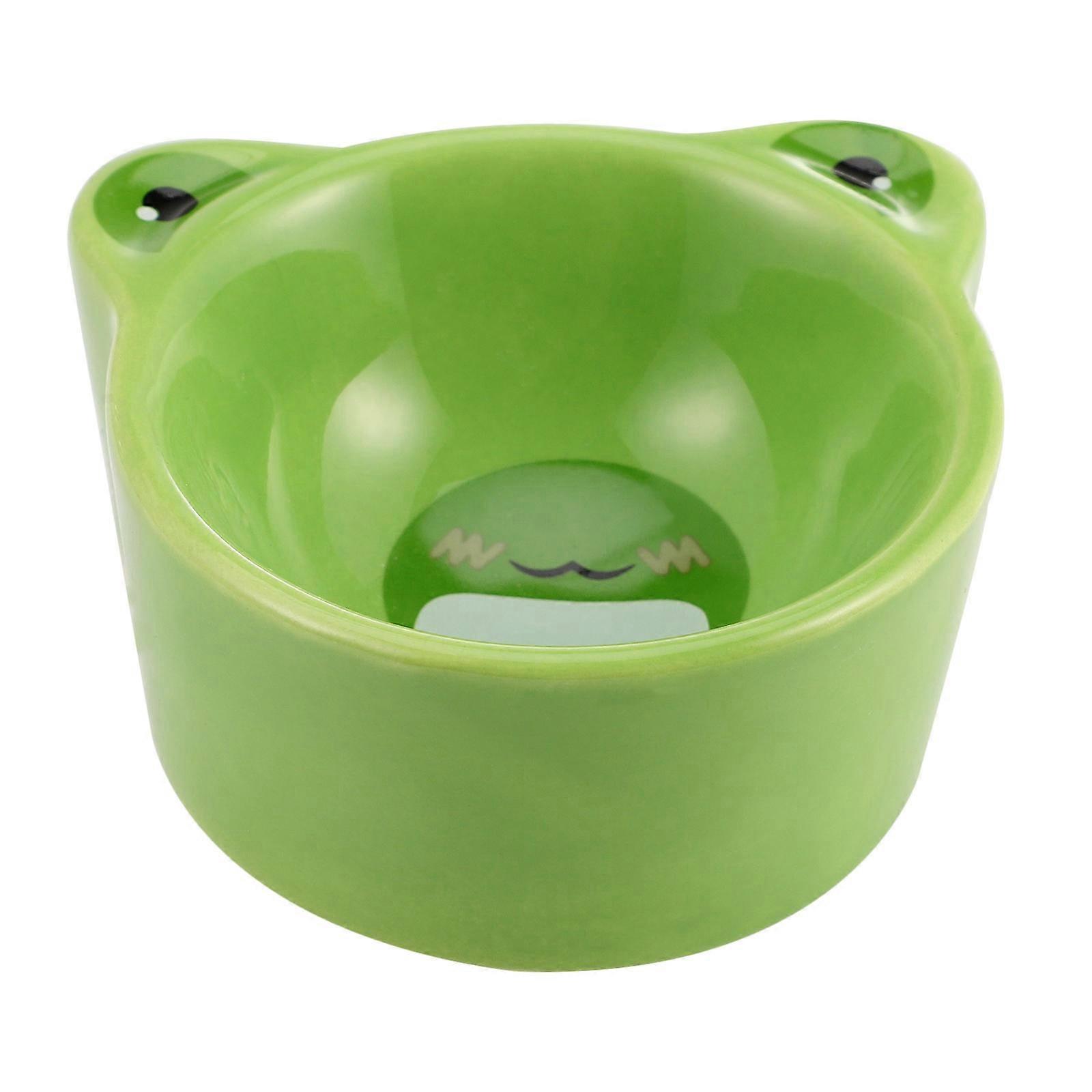 Durable Ceramic Small Pet Bowl For Bird Owners Perfect For Daily Feeding With Smooth Surface 1Pack
