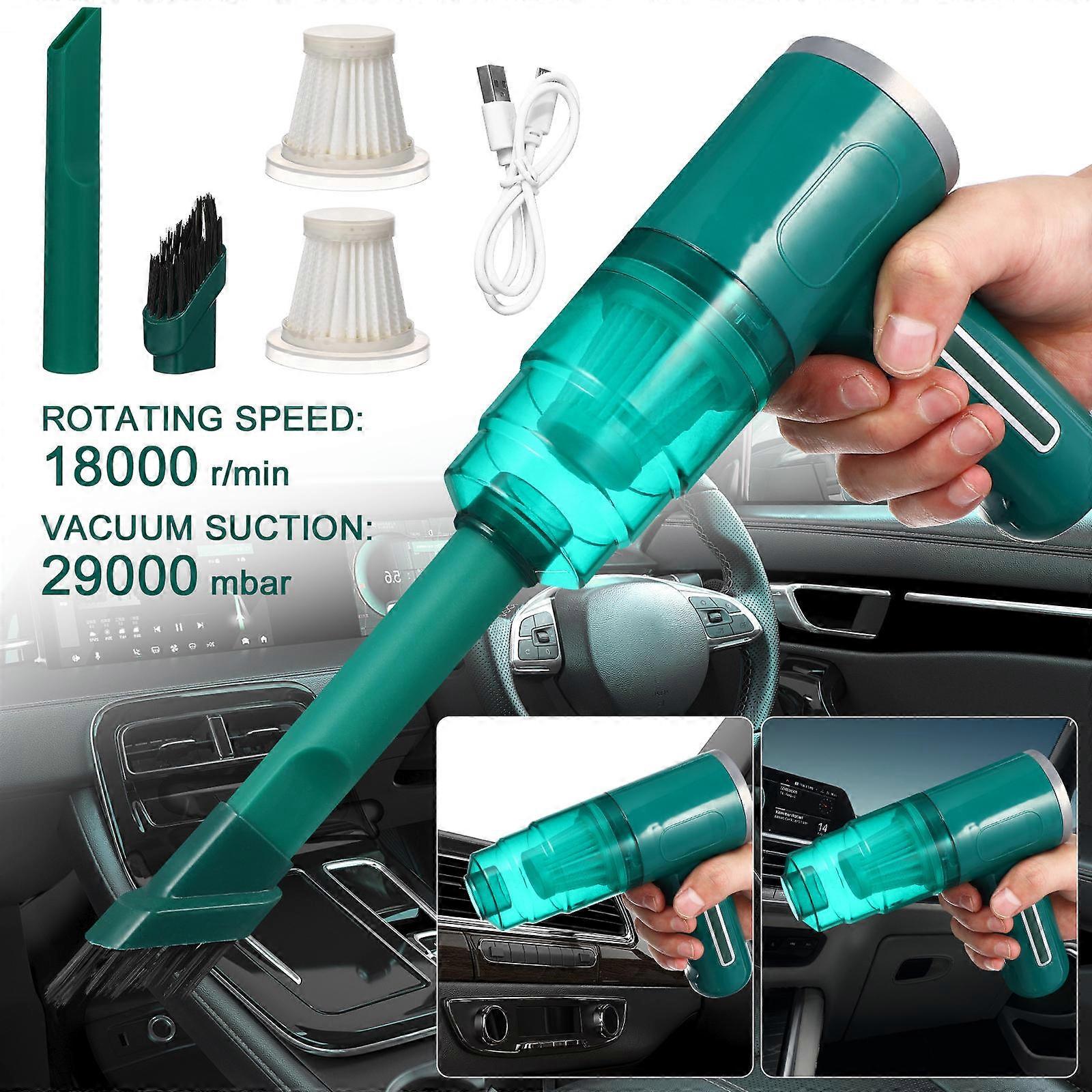 Handheld Cleaning Vacuum Cleaner Perfect For Automotive Use Equipped With Precision Filtering 1 Set