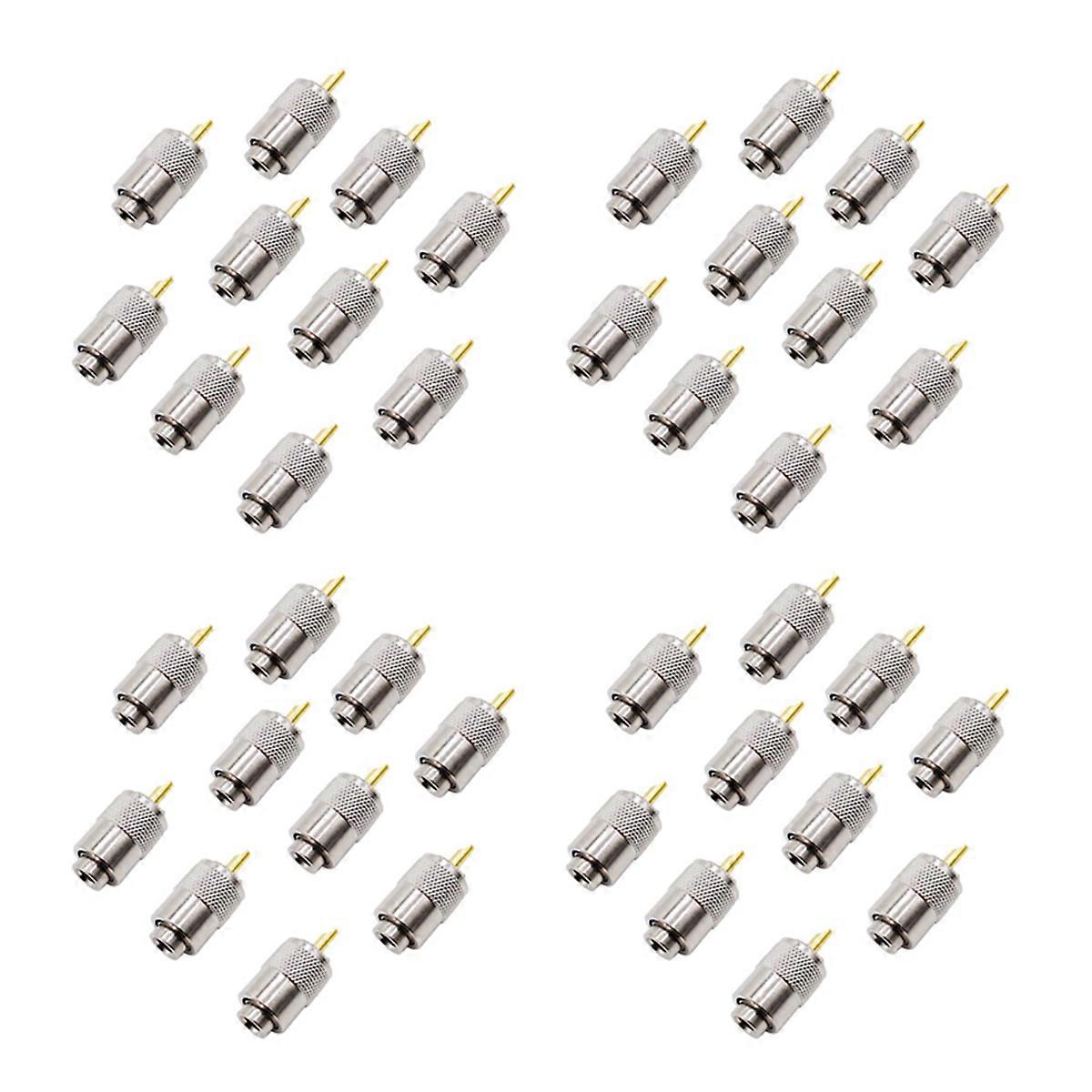 40PCS Connector UHF Male Connector RG8 RG58 Cable Lug Antenna Connector PL259