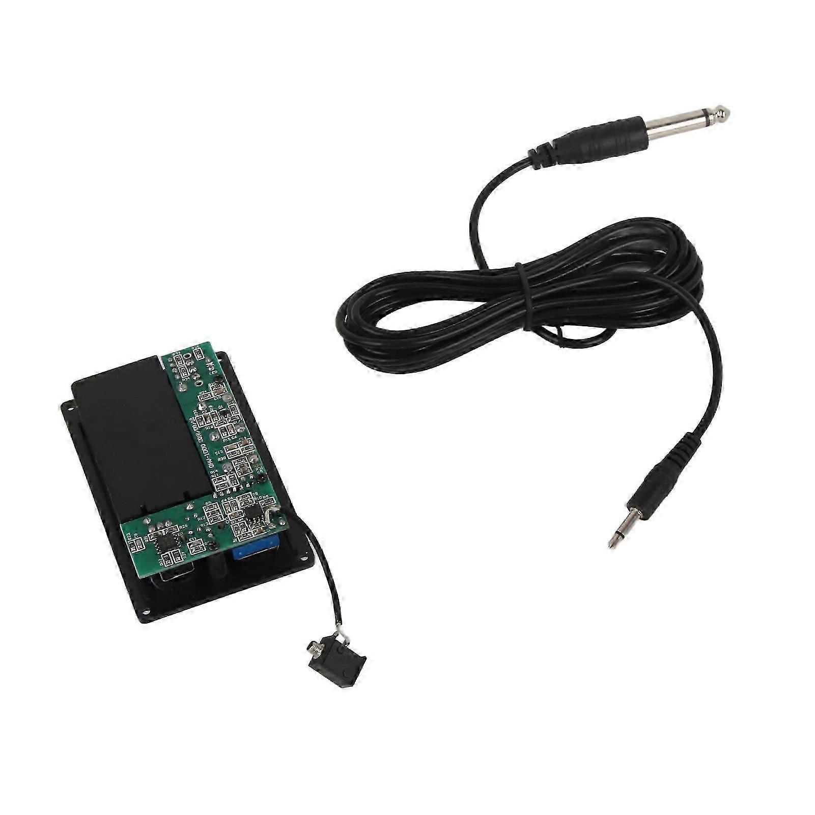 Violin Silent EQ Pickup with Cable for Stringed Instruments