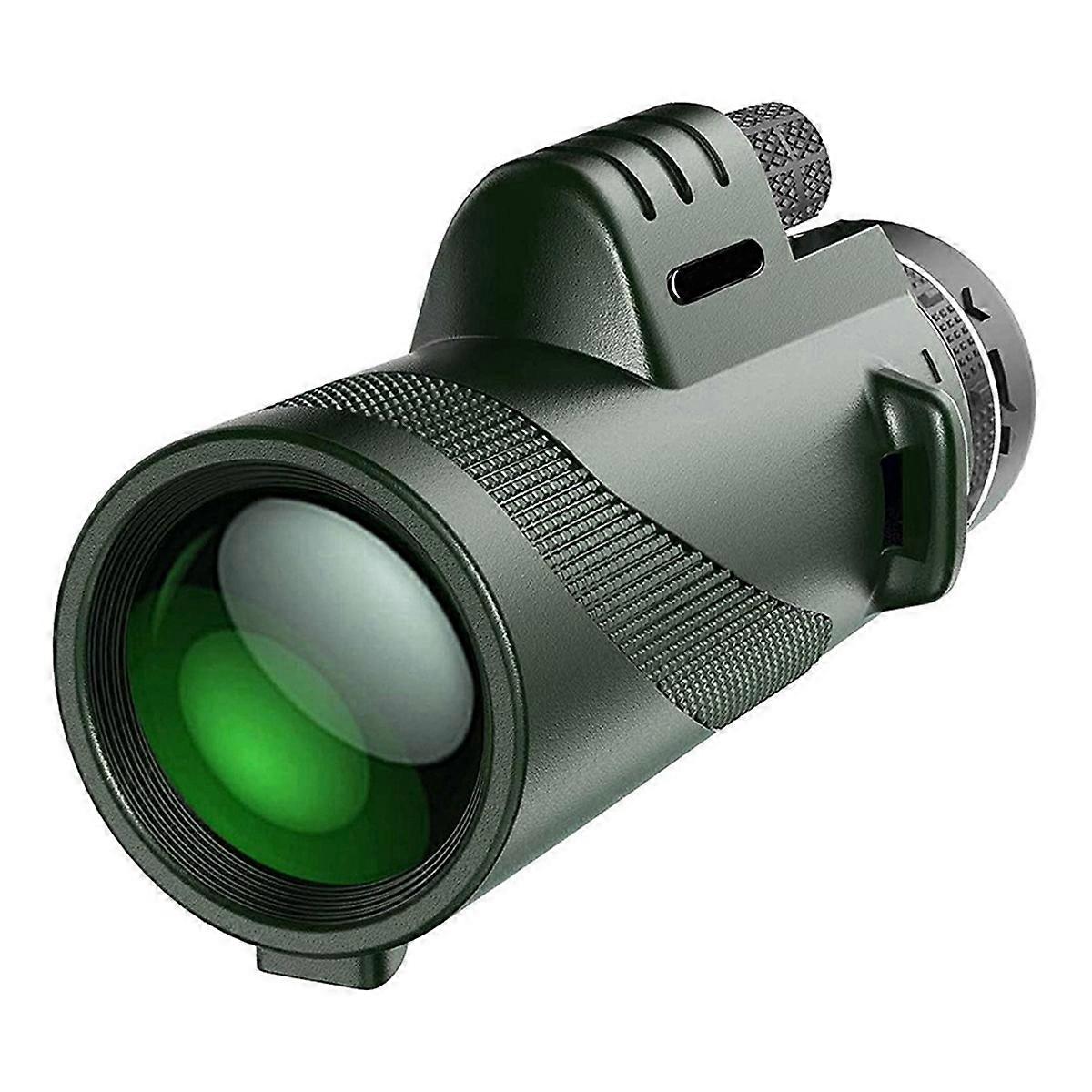 80x100 Portable Zoom Folding Remote Mini Powerful Telescope Suitable for Hunting, Sports Outdoor Ca