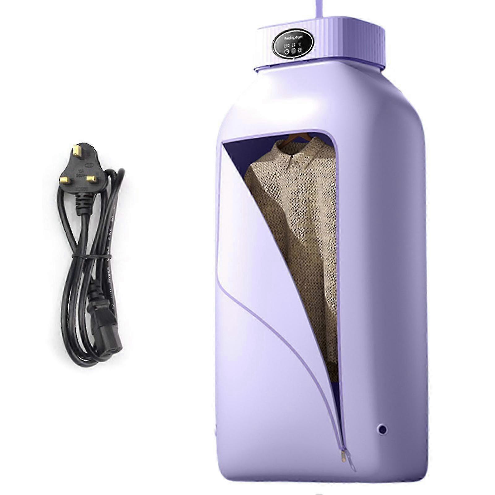 Small Foldable Hangable Clothes Dryer Rapid Heating Clothes Drying Machine For Home Travel