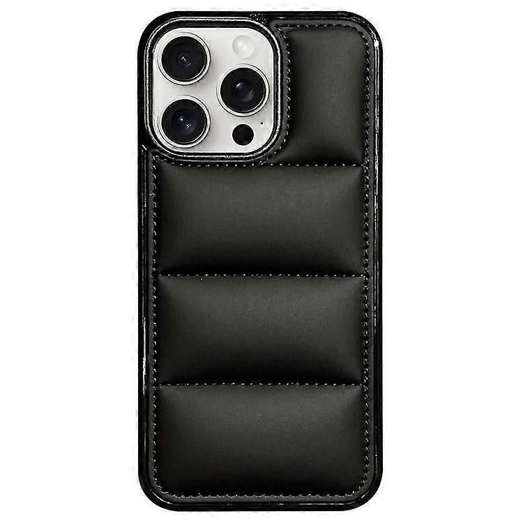 For iPhone 14 Pro Big Hole Eiderdown Airbag Phone Case