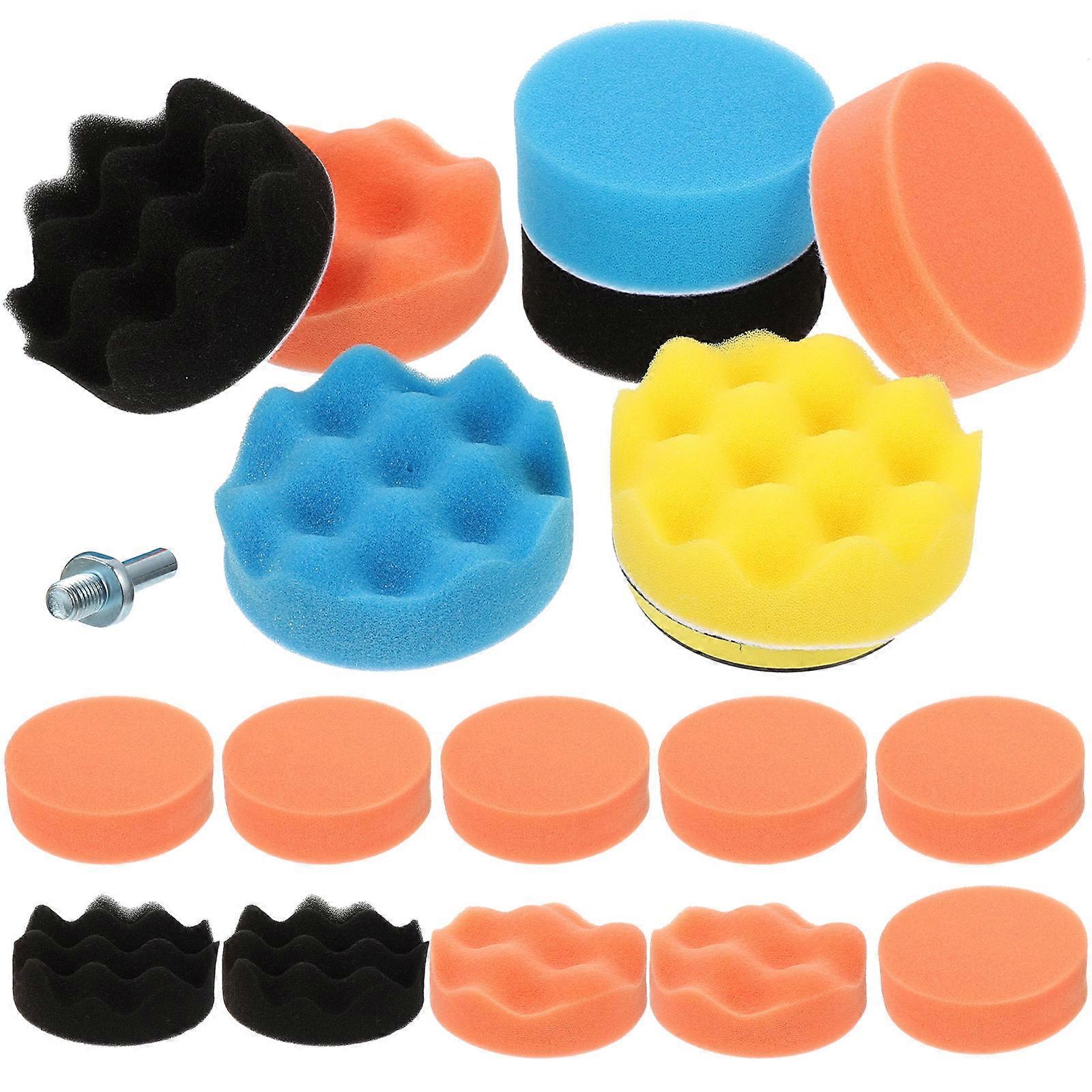 Car Maintenance Tool 1 Set Perfect For Car Owners 8X8X2.5CM Durable Sponge Pads For Easy Cleaning