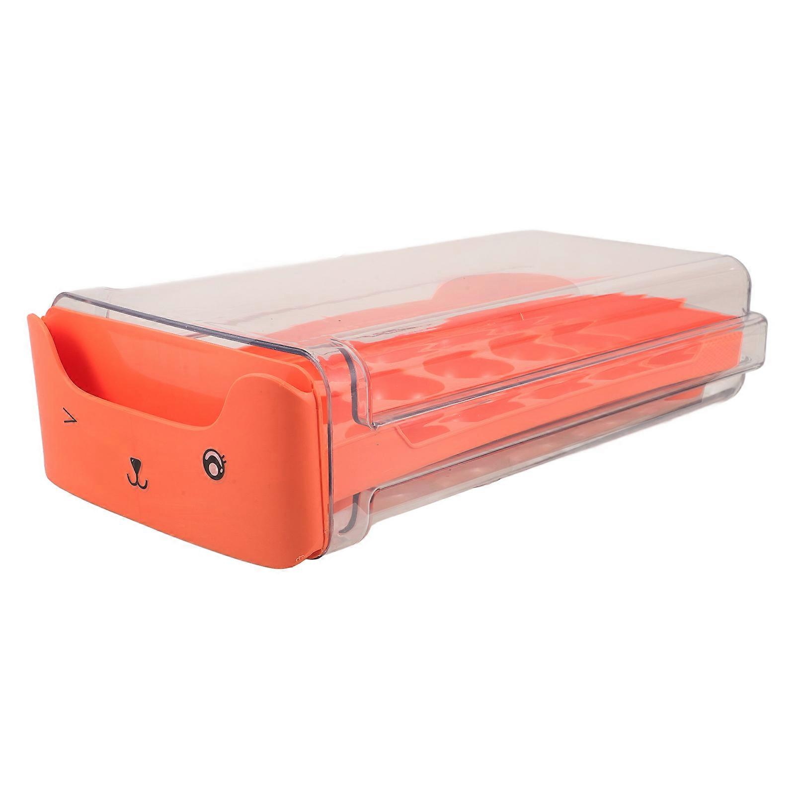 It sounds like you're describing a **product listing or description** for a **stackable, clear plastic egg holder**. If you're looking to refine or