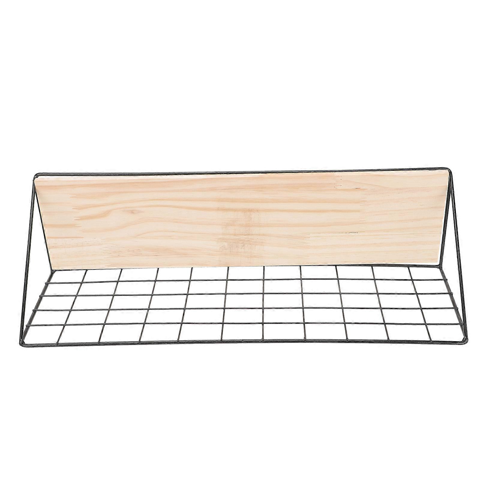 Multi Synthetic Material Wall Hanging Organizer for Home Use Bath Towel Shelf 1Pc