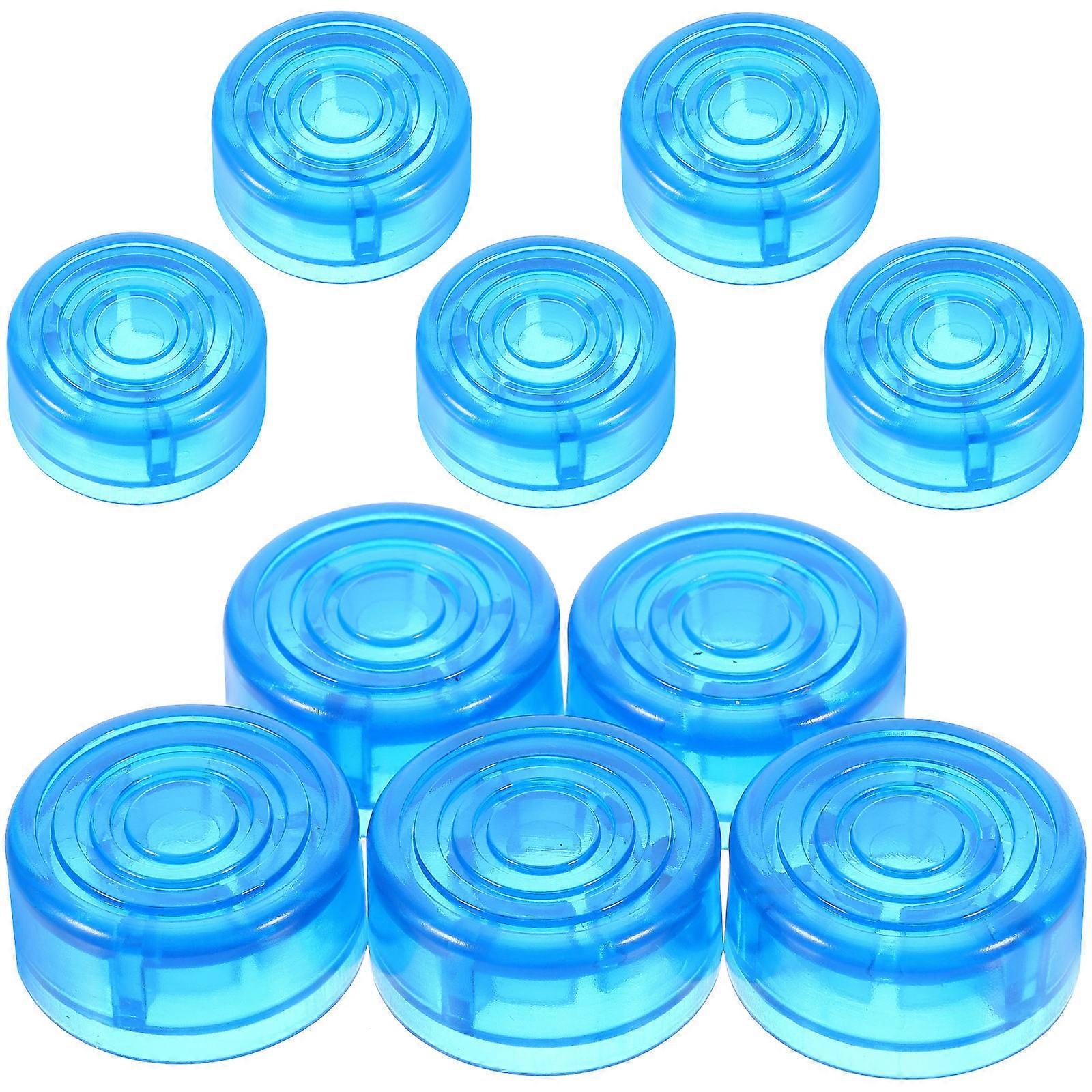 10pcs Stylish Durable Guitar Pedal Footswitch Caps Compatible With Various Brands Enhance Your Electric Guitar Setup With Unique Design