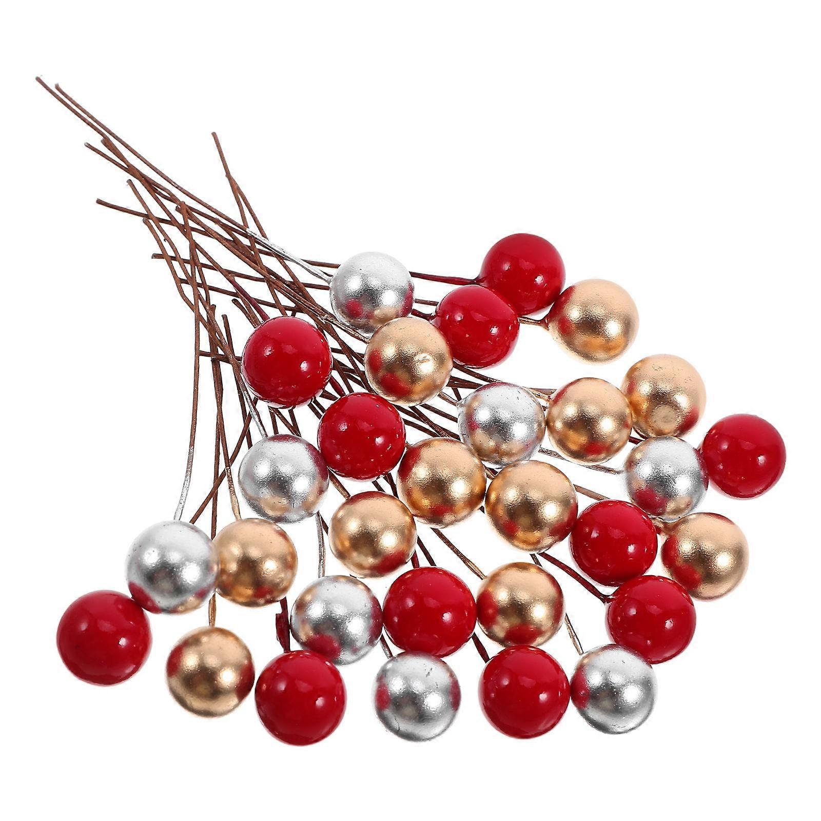 a polished product description for your **300pcs Christmas Artificial Berries**:
**300PCS Christmas Artificial Berries – Festive Foam Berry Picks