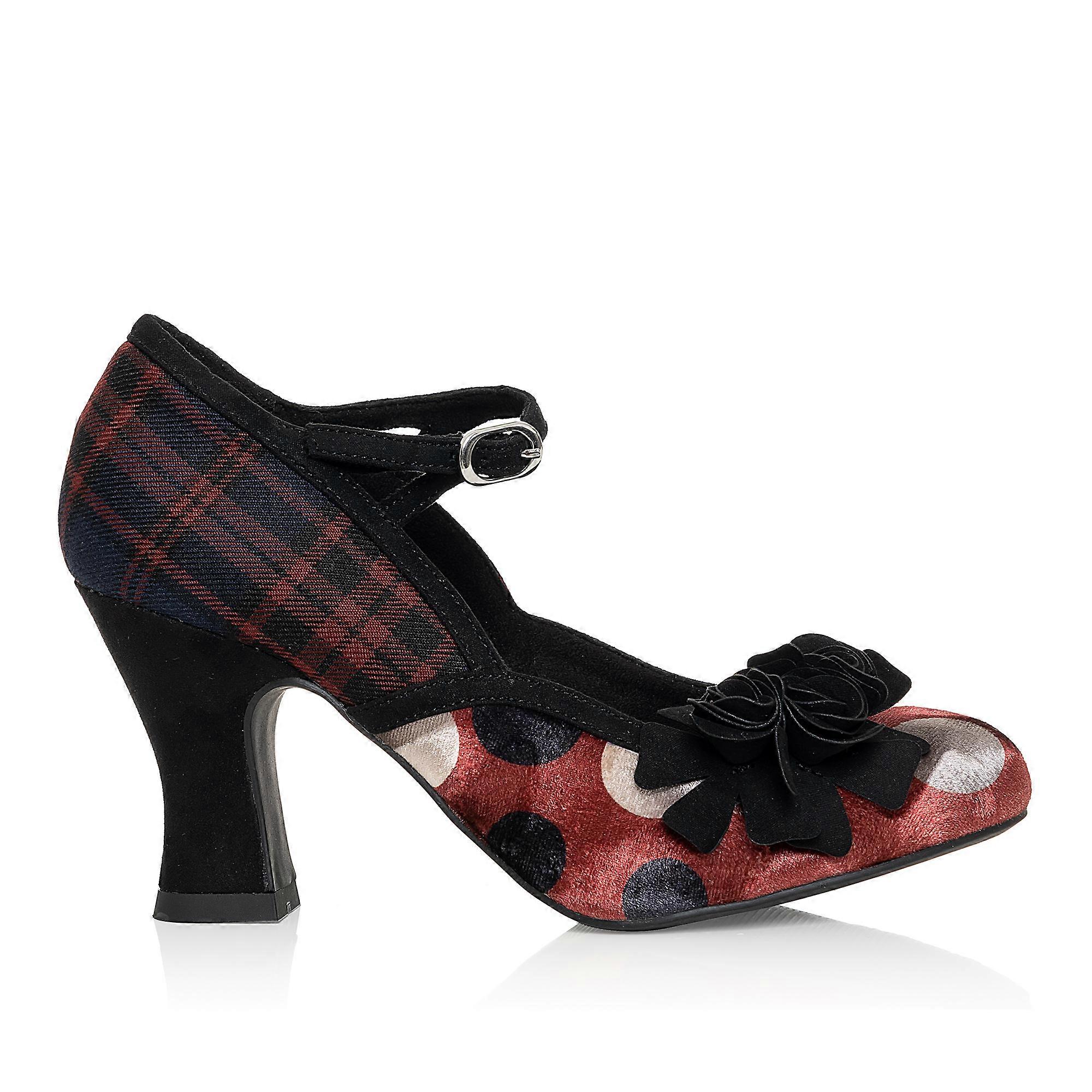 Ruby Shoo Women's Dee Dee Mid Heel Mary Jane Pumps