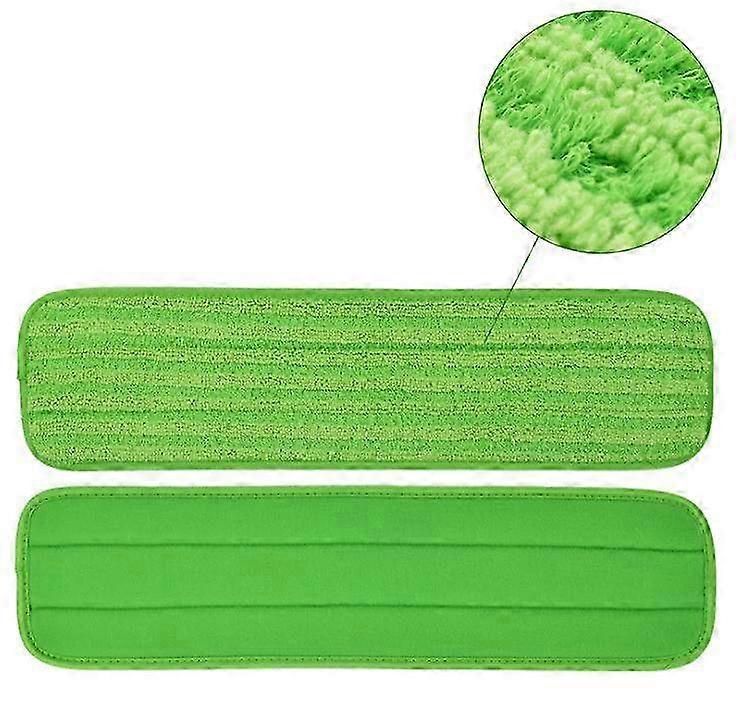 Professional Deep Cleaning Microfiber Pads for Enhanced Absorption & Dust Trapping - Multipurpose Mop Pads Fit Most 14-18 Inch Sizes