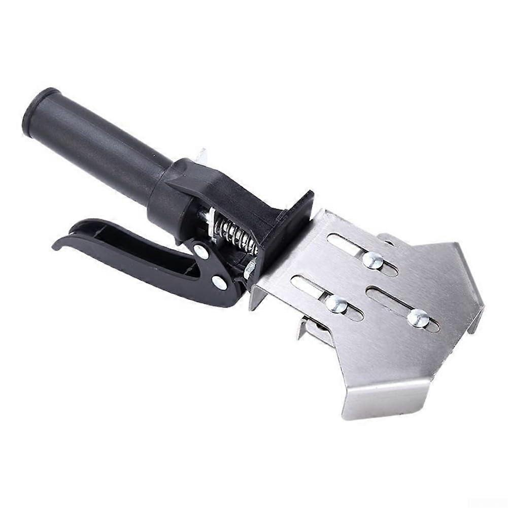 Rightangle clamp for woodworking, 90degree stainless steel tool with innovative mechanism.