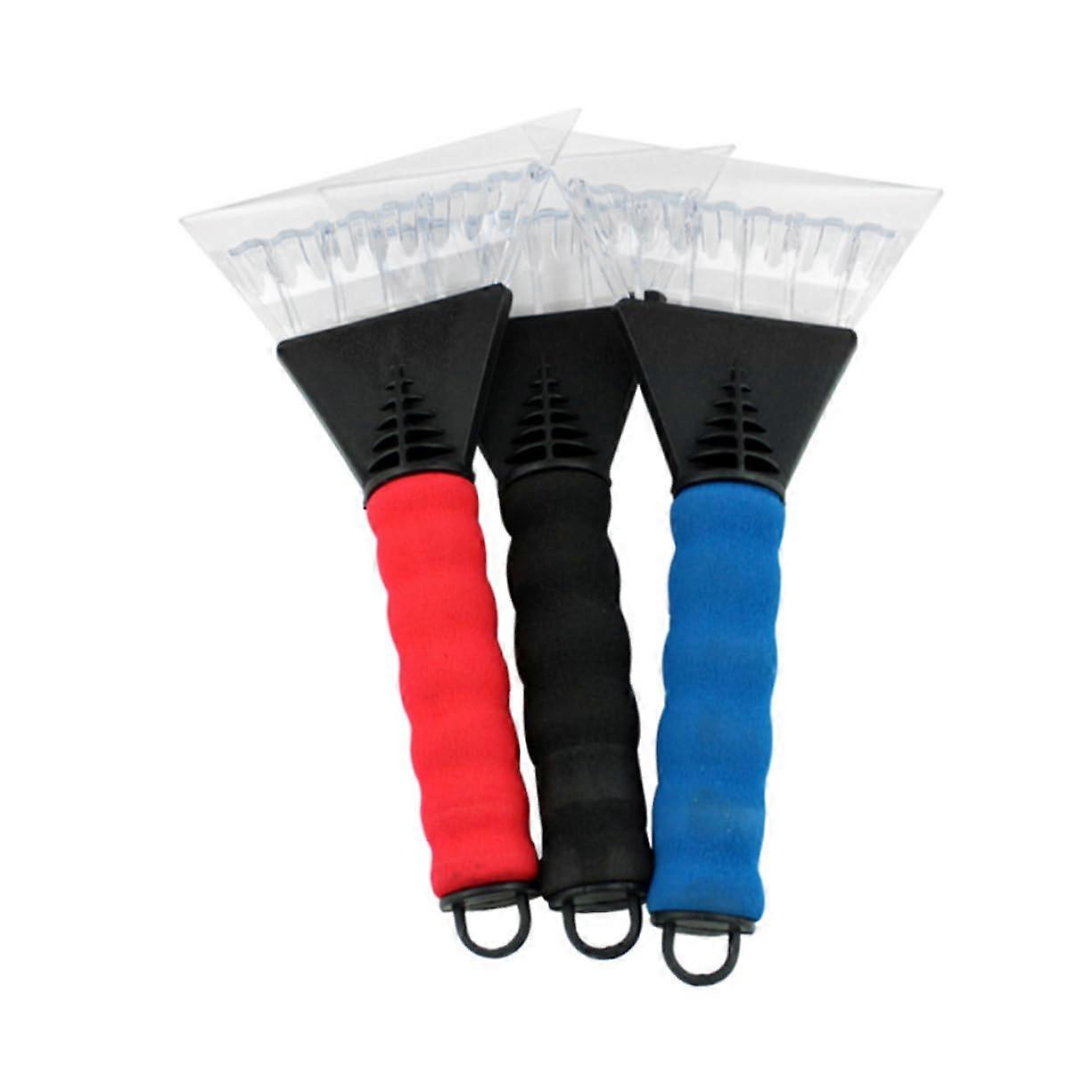 Pack of 3 Vehicle Snow Ice Scraper Car Windscreen Cleaning Tool