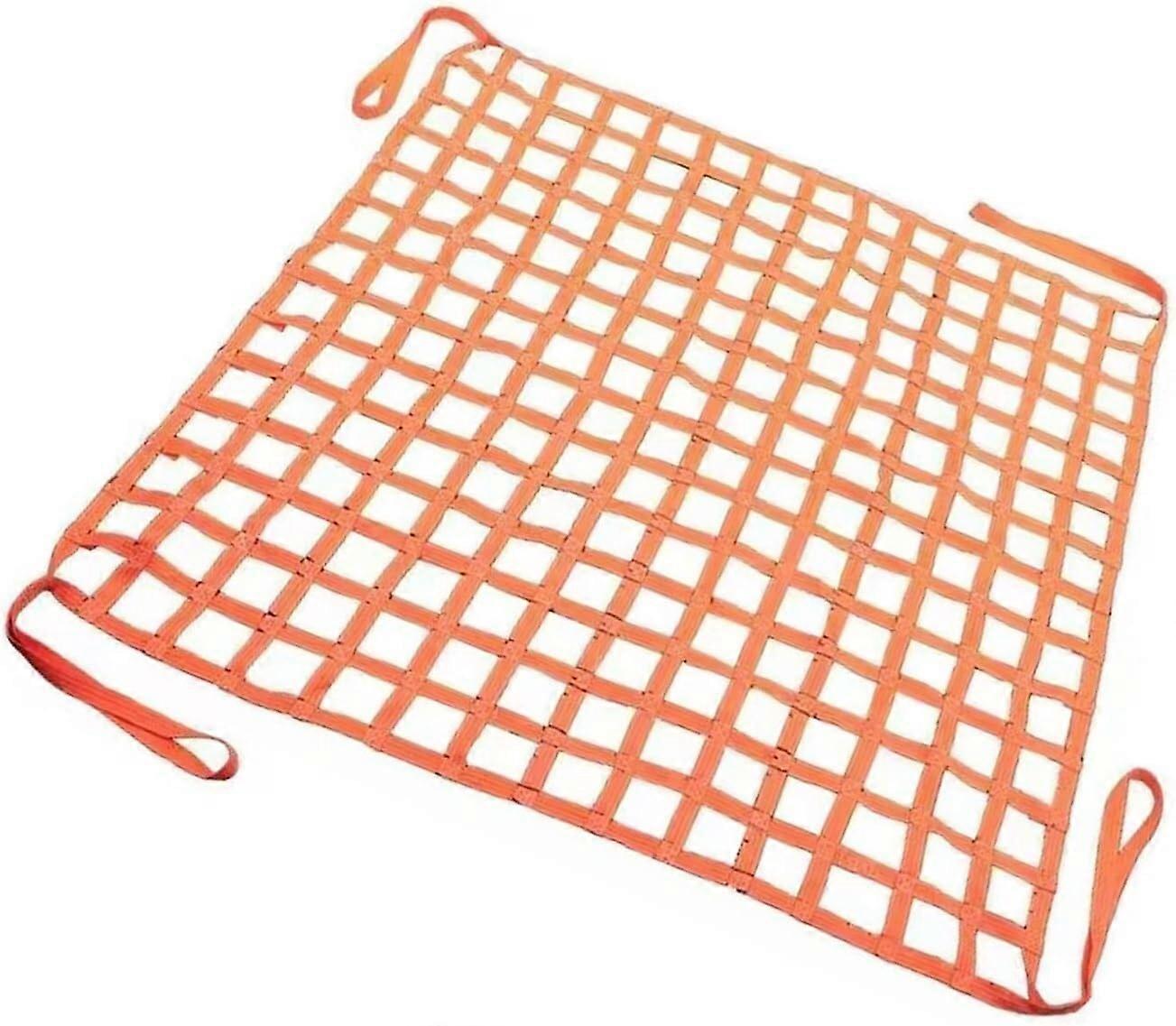 Heavy Duty Cargo Lifting Net,Container Net,Construction Rigging(3X3M/Mesh15cm/Load2t)