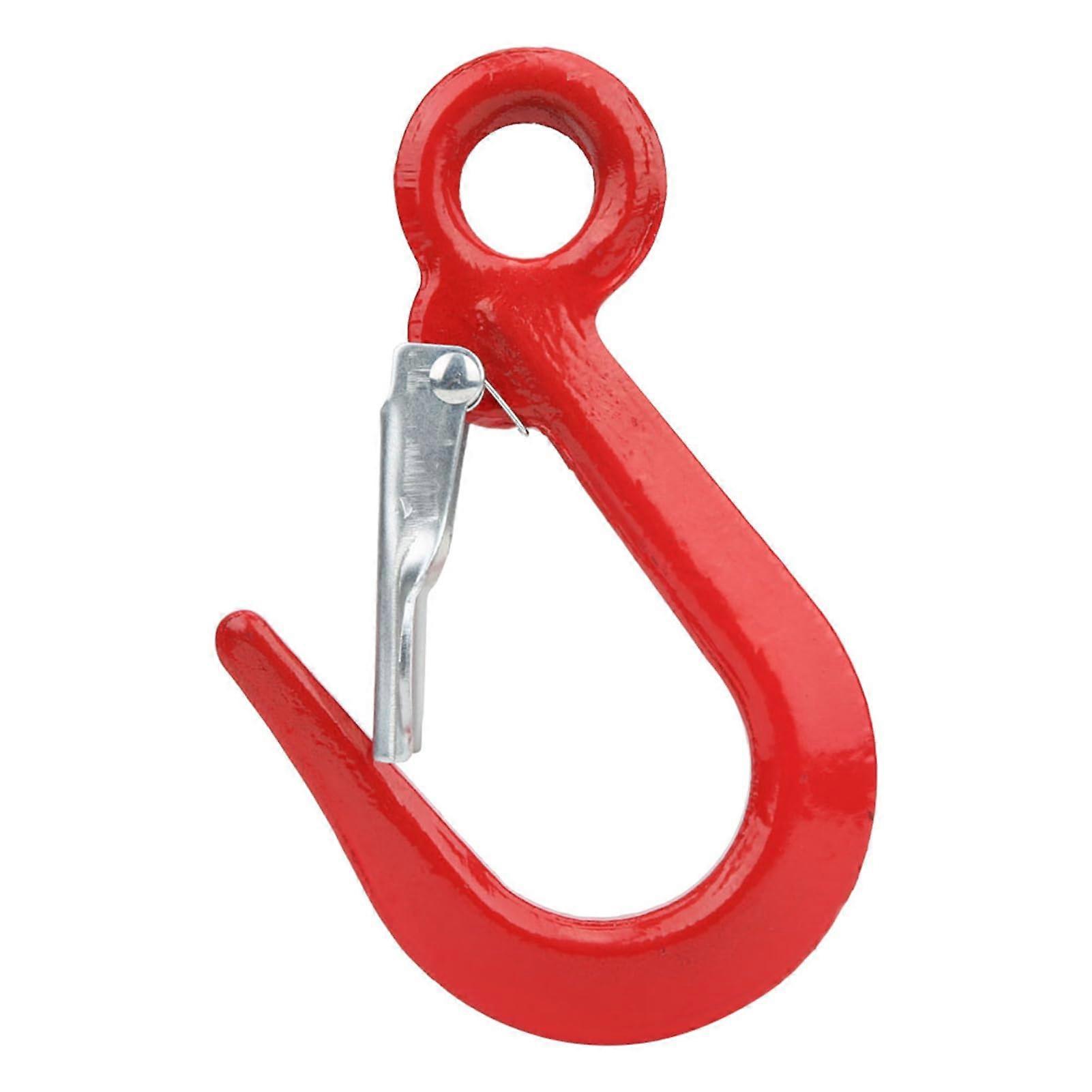 5000pound lifting hooks, alloy steel, robust with latch for factory, port, construction