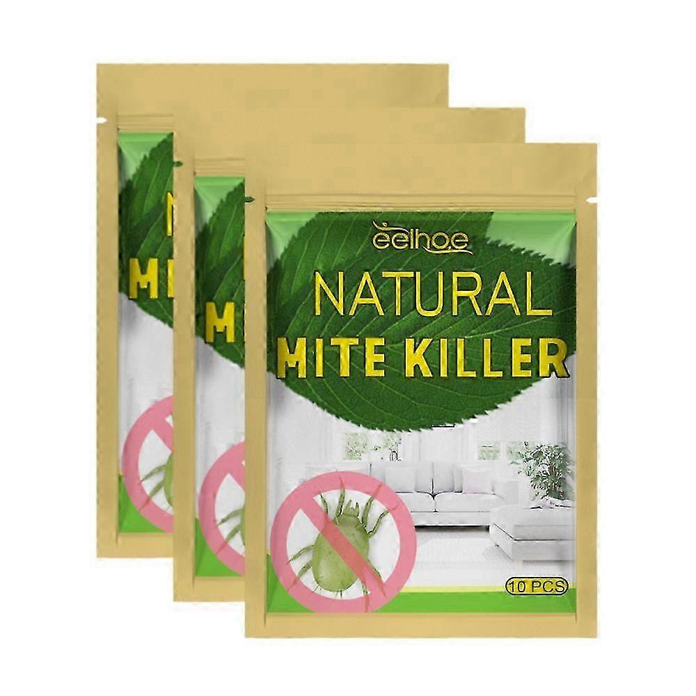 30pcs Natural Herbal Mite Exterminating Pad Killing Small Anti-mite Pad Cushion