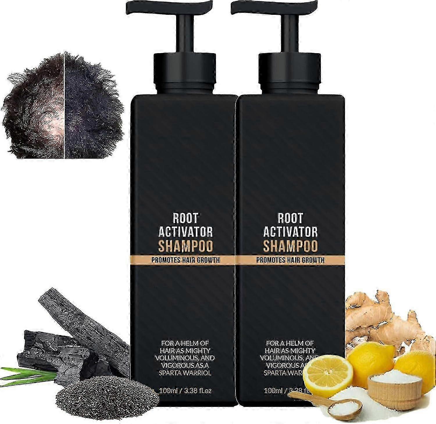Root Shampoo Root Shampoo Root Promotes For Men2pcs