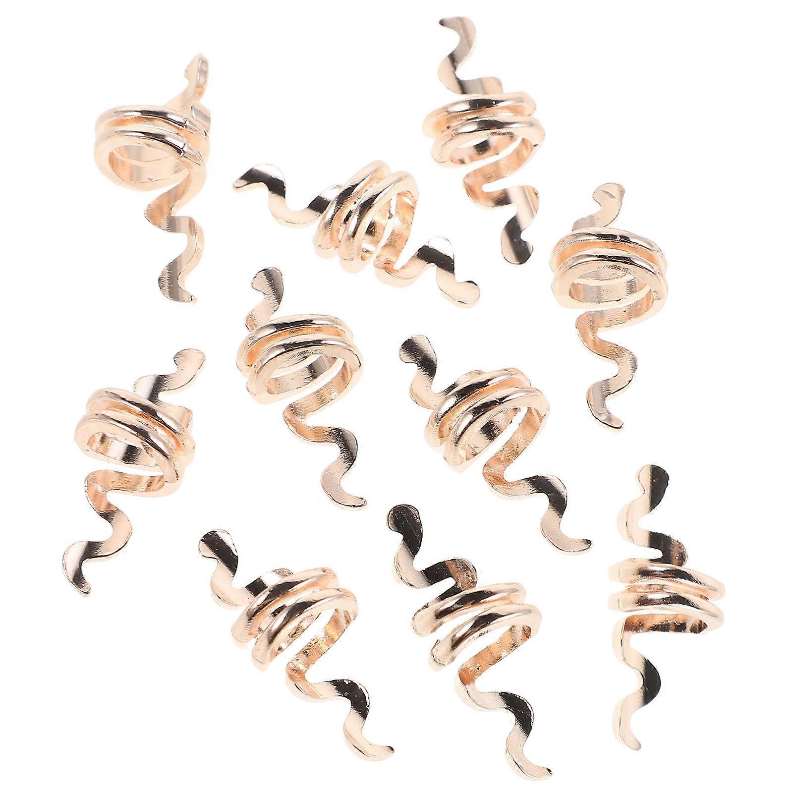 a refined and engaging product description for your **10pcs Retro Spiral Snake Hair Clips**:
### π **10pcs Retro Spiral Snake Hair Clips β