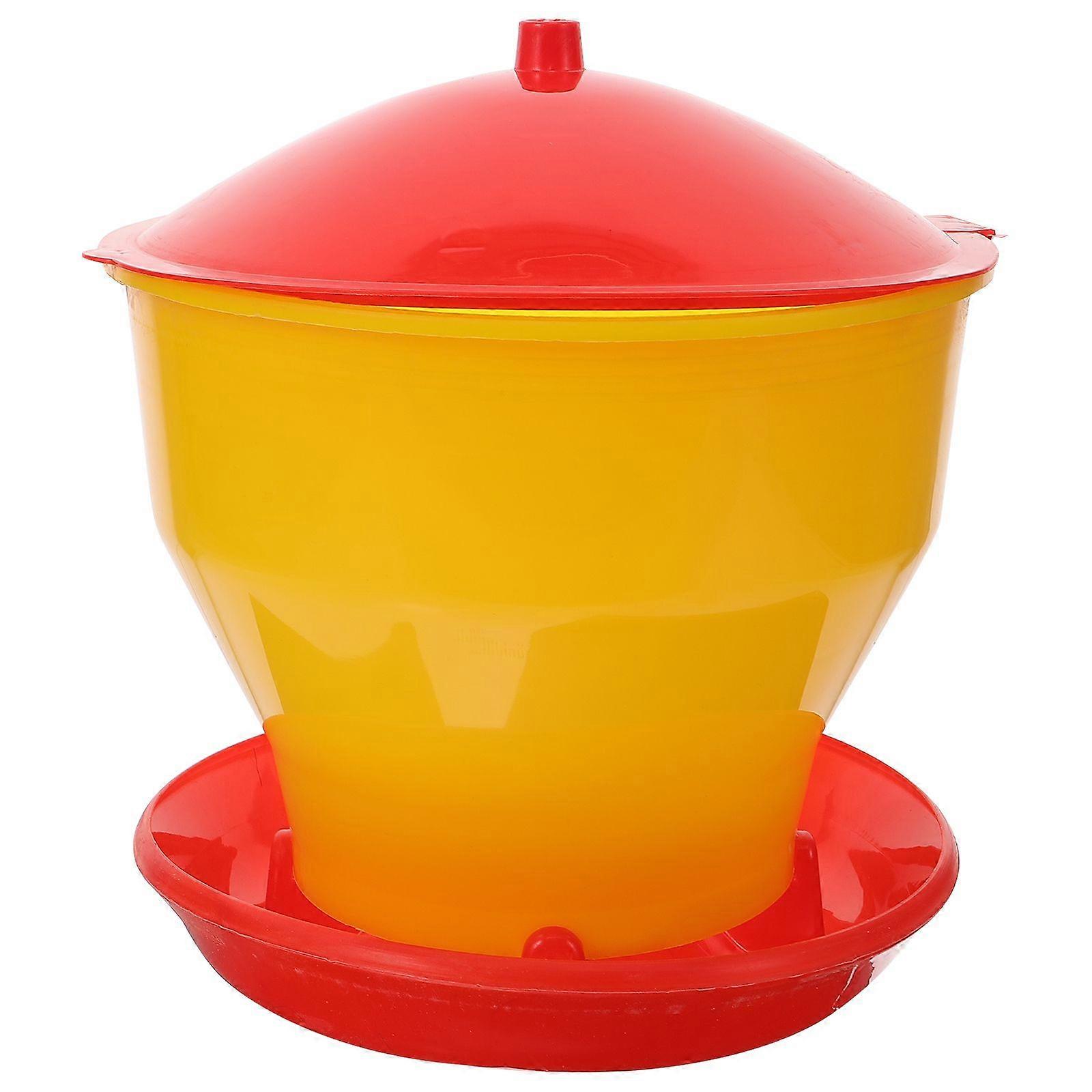 Automatic Chicken Feeder Plastic Poultry Food Feeder Automatic Plastic Chick Feeder