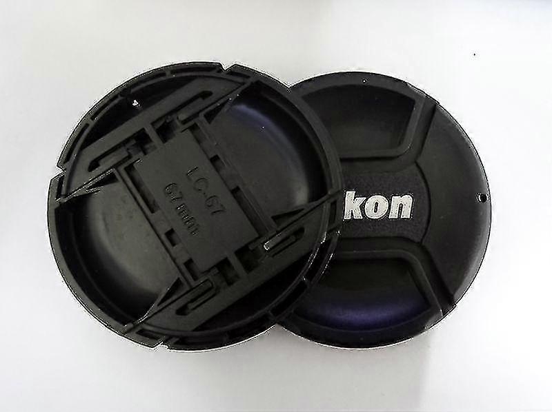 Universal 77mm Camera Lens Cap Protector for DSLR and Mirrorless Cameras