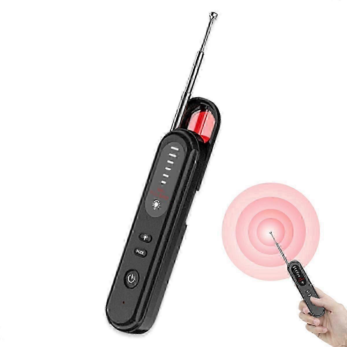 Hidden Camera Detectors, Devices Detector, GPS Detector, Eavesdropper Detector, 6 Levels Sensitivity, 10H Working Time