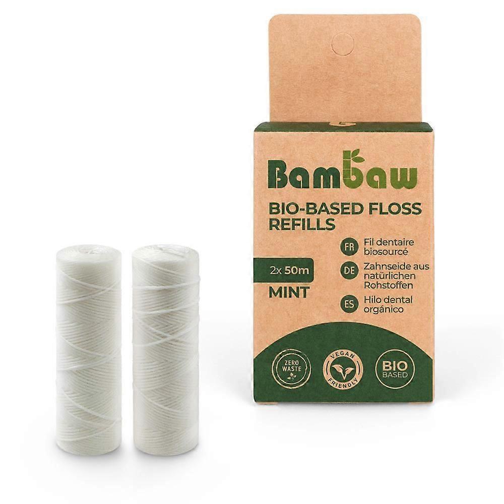 Bambaw PLA Floss refills (2x50m) - 2 Pack