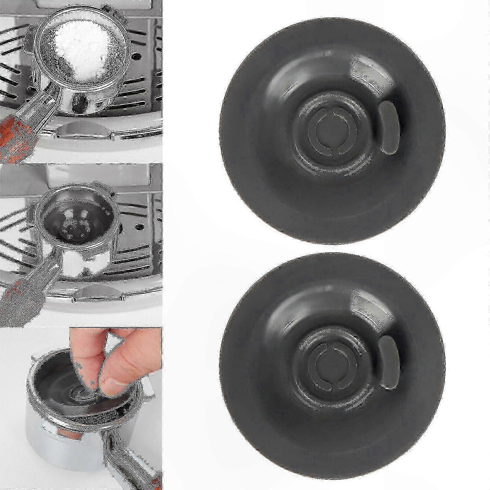 2x Replacement Cleaning Discs for 54mm Espresso Machines hwy