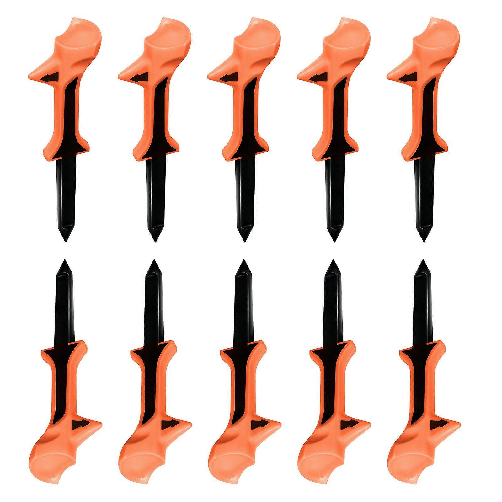 Reliability Golf Markers with Positioning Guides Superior Training Golf Markers Suitable for Home or Field Exercises  Orange