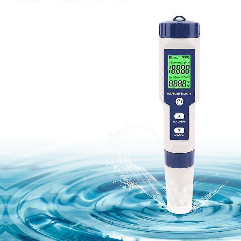 Multifunctional Water Quality Detector 5-in-1 Test Pen