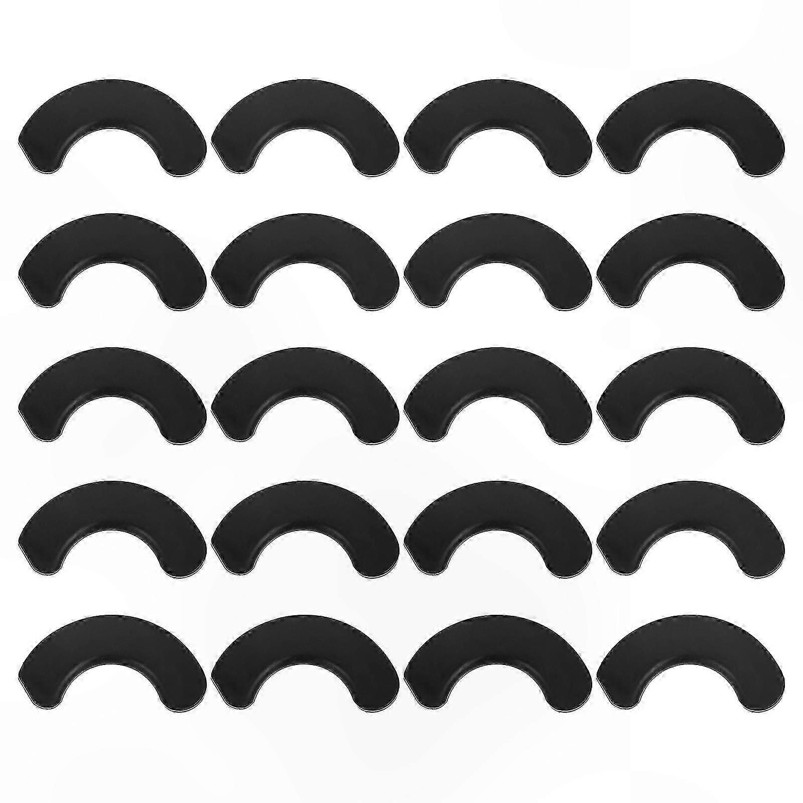 20-Pack Dumbbell Floor Protector Shock-Absorbing Pads for Safe Weight Storage